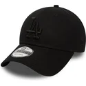 czapki-curva-czarny-tasma-regulowana-9forty-essential-los-angeles-dodgers-mlb-new-era