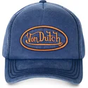 czapki-curva-niebieski-tasma-regulowana-von-dutch