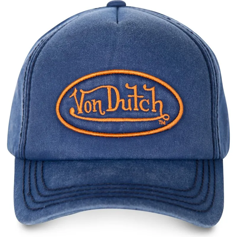 czapki-curva-niebieski-tasma-regulowana-von-dutch