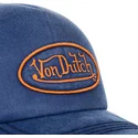 czapki-curva-niebieski-tasma-regulowana-von-dutch