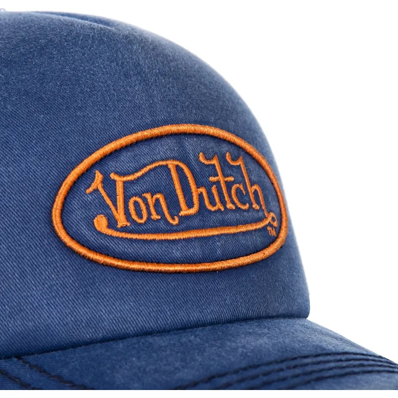 czapki-curva-niebieski-tasma-regulowana-von-dutch