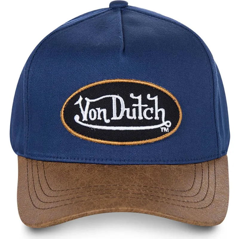 czapki-curva-niebieski-tasma-regulowana-von-dutch
