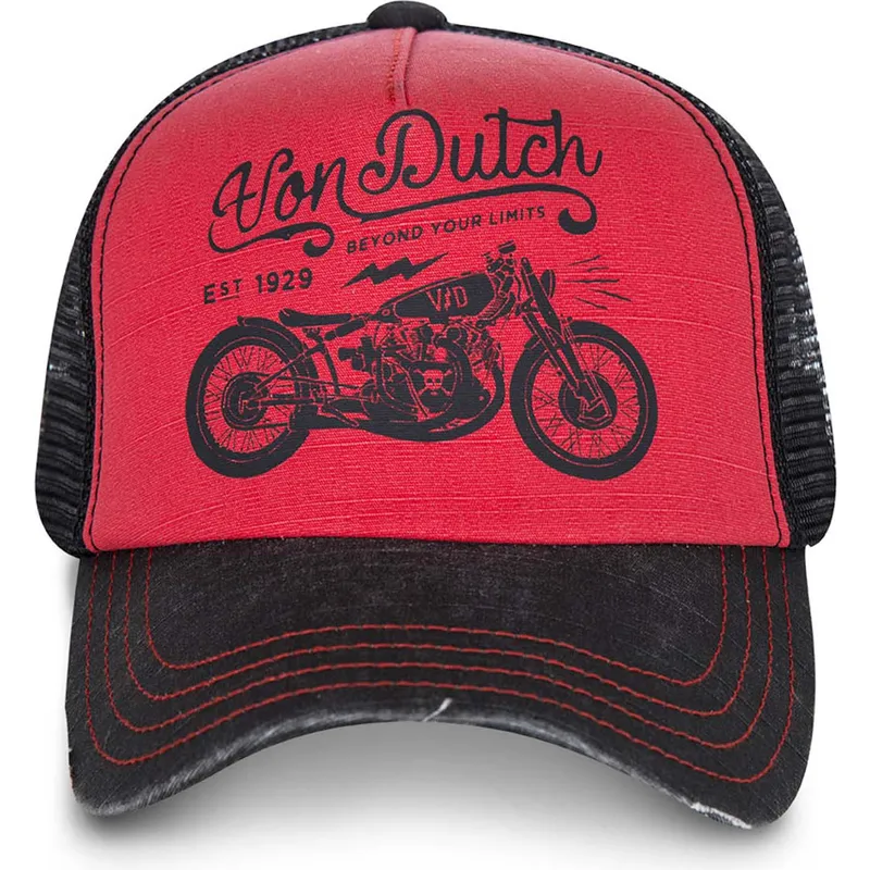 czapki-curva-czerwony-tasma-regulowana-von-dutch