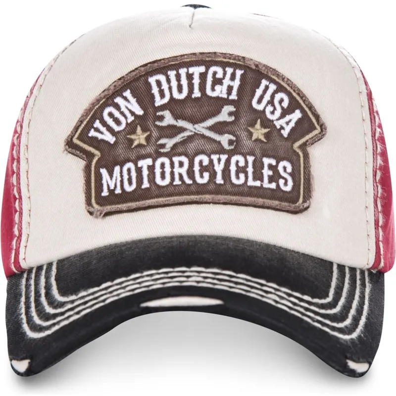 czapki-curva-bialy-tasma-regulowana-von-dutch