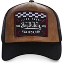 czapki-curva-brazowy-snapback-von-dutch