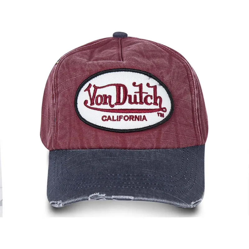 czapki-curva-czerwony-tasma-regulowana-von-dutch