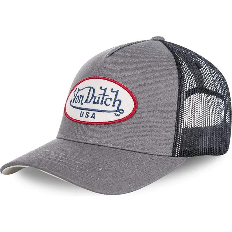czapki-curva-szary-snapback-von-dutch
