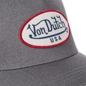 czapki-curva-szary-snapback-von-dutch