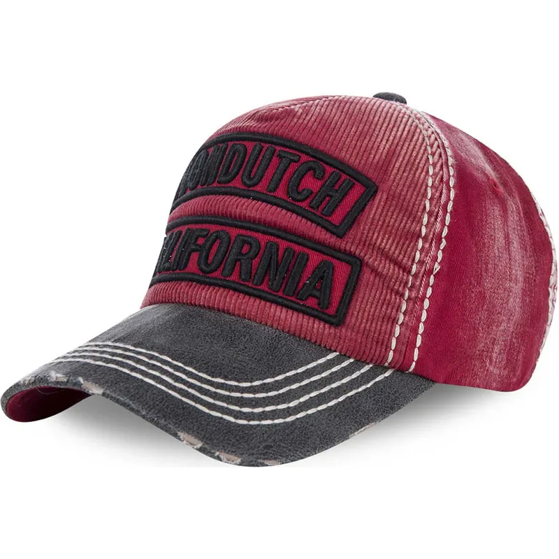 czapki-curva-czerwony-tasma-regulowana-von-dutch