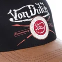 czarna-i-brazowa-czapka-trucker-pin-von-dutch