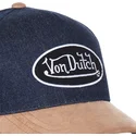 czapki-curva-granatowy-tasma-regulowana-von-dutch