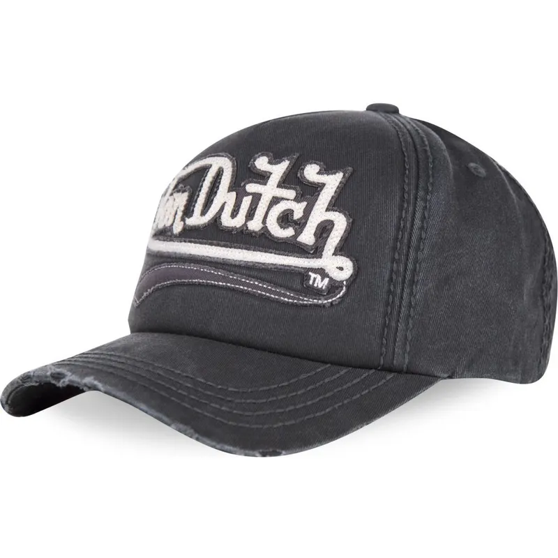 czapki-curva-szary-tasma-regulowana-von-dutch