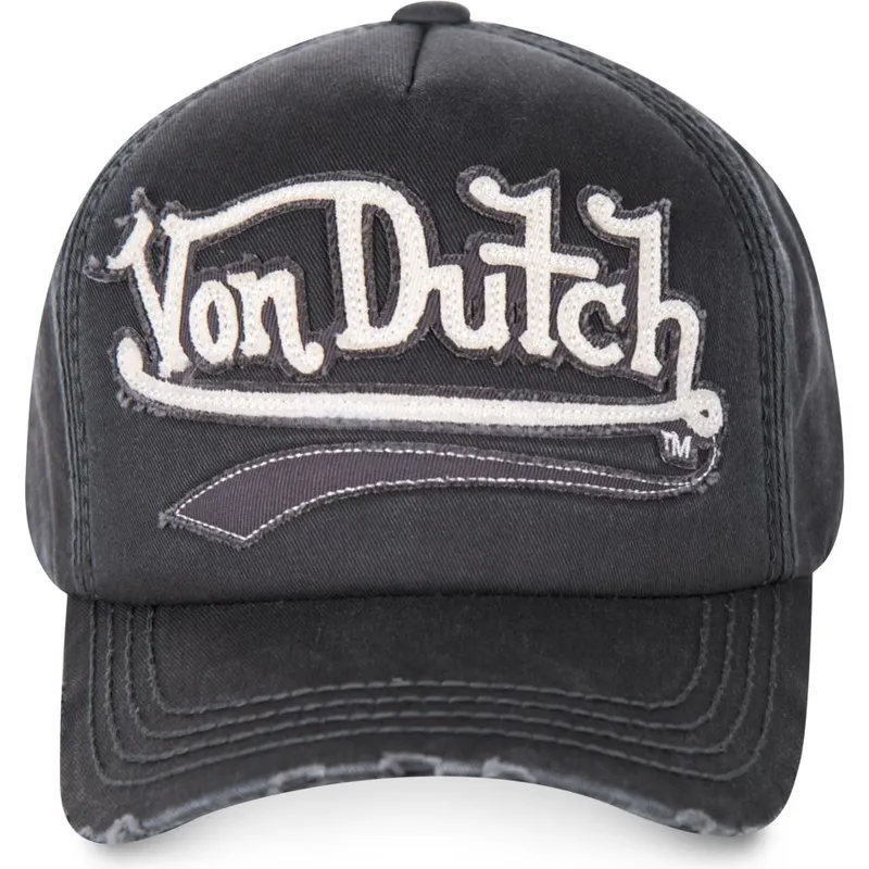 czapki-curva-szary-tasma-regulowana-von-dutch