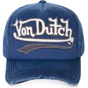 czapki-curva-niebieski-tasma-regulowana-von-dutch