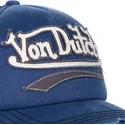 czapki-curva-niebieski-tasma-regulowana-von-dutch