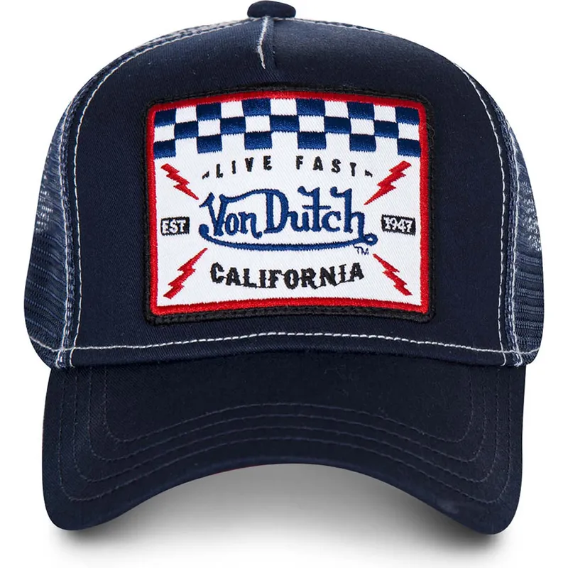 czapki-curva-granatowy-snapback-von-dutch