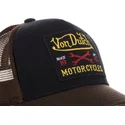 czarna-i-brazowa-czapka-trucker-square10-od-von-dutch
