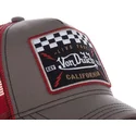 czapki-curva-brazowy-snapback-von-dutch
