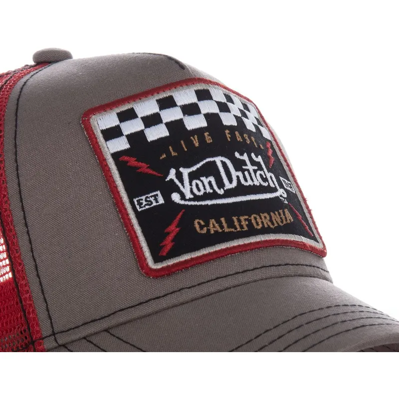czapki-curva-brazowy-snapback-von-dutch