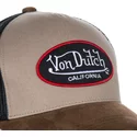 czapka-trucker-beige-suede-von-dutch