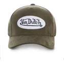 zielona-regulowana-czapka-z-zakrzywionym-daszkiem-suede6-od-von-dutch