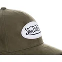 zielona-regulowana-czapka-z-zakrzywionym-daszkiem-suede6-od-von-dutch