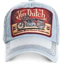czapki-curva-niebieski-tasma-regulowana-von-dutch