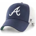 czapki-curva-granatowy-snapback-atlanta-braves-mlb-47-brand