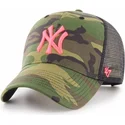 czapki-curva-kamuflaz-snapback-rosa-new-york-yankees-mlb-47-brand