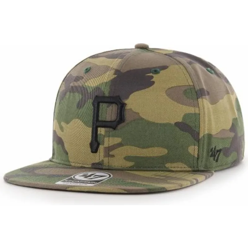 czapki-plana-kamuflaz-snapback-negro-pittsburgh-pirates-mlb-47-brand