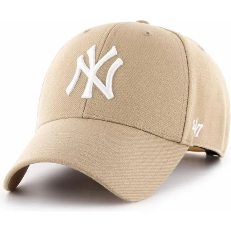 bezowa-czapka-z-daszkiem-snapback-new-york-yankees-mlb-mvp-od-47-brand