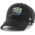 czapki-curva-czarny-tasma-regulowana-tampa-bay-rays-mlb-47-brand