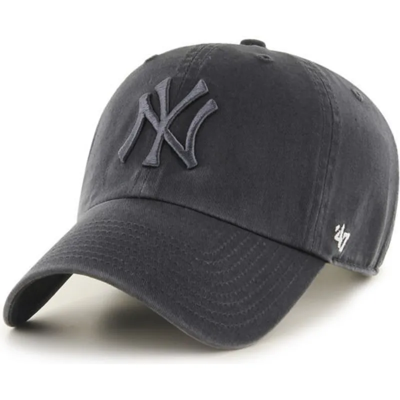 czapki-curva-szary-tasma-regulowana-new-york-yankees-mlb-47-brand