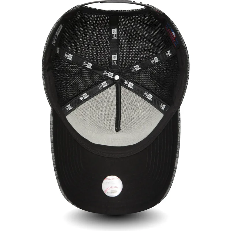 czapki-curva-szary-snapback-a-frame-jaspeado-new-york-yankees-mlb-new-era