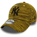 czapki-curva-zolty-tasma-regulowana-9forty-negro-new-york-yankees-mlb-new-era