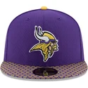 czapki-plana-fioletowy-dopasowany-59fifty-sideline-minnesota-vikings-nfl-new-era