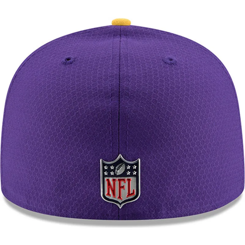 czapki-plana-fioletowy-dopasowany-59fifty-sideline-minnesota-vikings-nfl-new-era