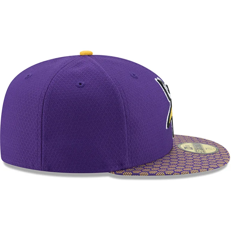 czapki-plana-fioletowy-dopasowany-59fifty-sideline-minnesota-vikings-nfl-new-era
