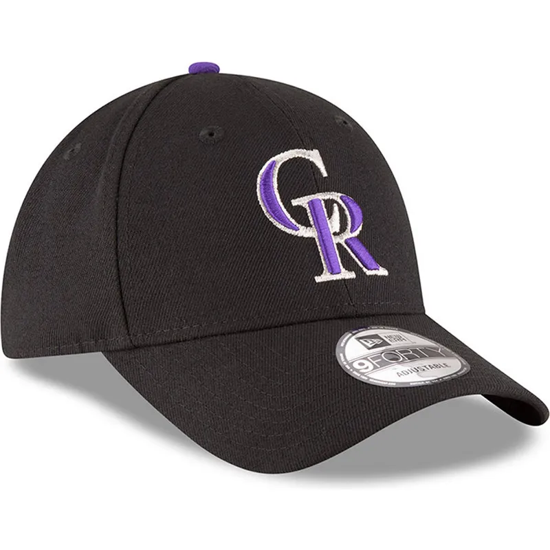 czarna-regulowana-czapka-z-zakrzywionym-daszkiem-9forty-the-league-colorado-rockies-mlb-new-era