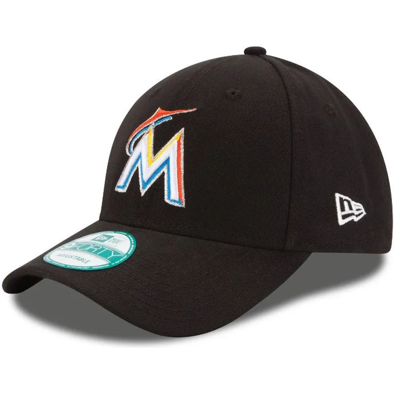 czapki-curva-czarny-tasma-regulowana-9forty-the-league-miami-marlins-mlb-new-era czapki-curva-czarny-tasma-regulowana-9forty-the-league-miami-marlins-mlb-new-era