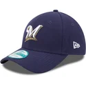 czapki-curva-granatowy-tasma-regulowana-9forty-the-league-milwaukee-brewers-mlb-new-era