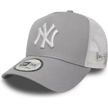 Czapka trucker szara Clean A Frame 2 New York Yankees MLB New Era