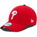 czapki-curva-czerwony-tasma-regulowana-9forty-the-league-philadelphia-phillies-mlb-new-era