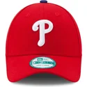 czapki-curva-czerwony-tasma-regulowana-9forty-the-league-philadelphia-phillies-mlb-new-era