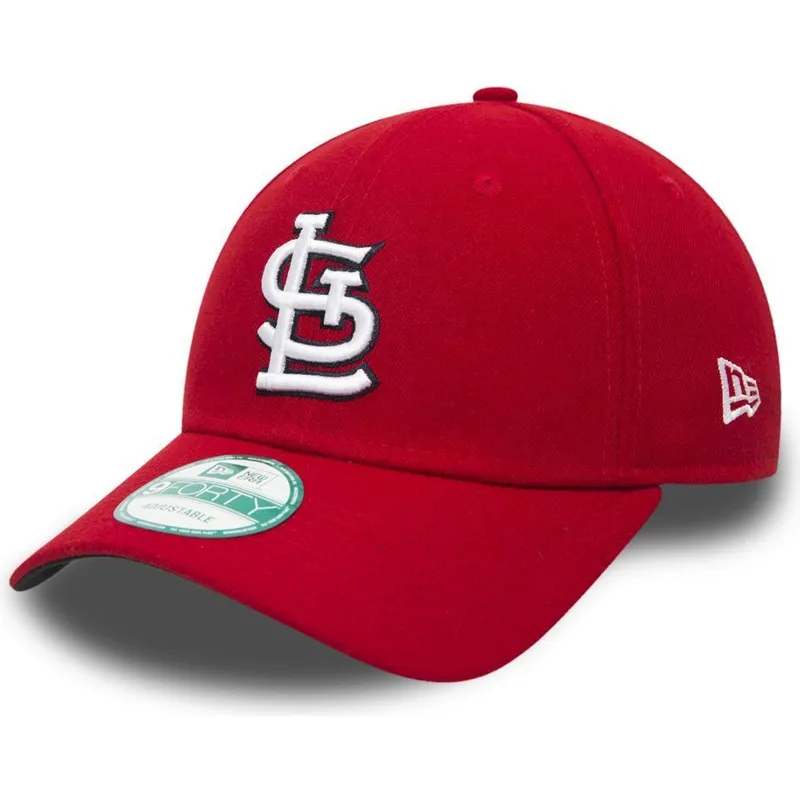 czapki-curva-czerwony-tasma-regulowana-9forty-the-league-st-louis-cardinals-mlb-new-era
