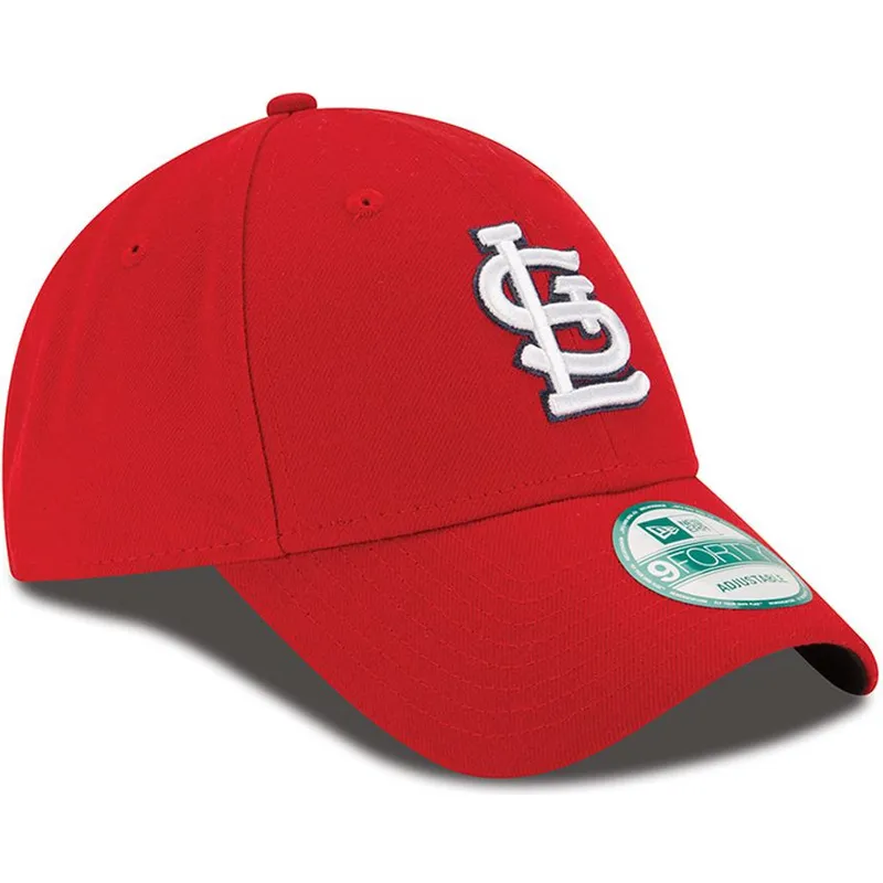 czapki-curva-czerwony-tasma-regulowana-9forty-the-league-st-louis-cardinals-mlb-new-era