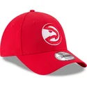 czapki-curva-czerwony-tasma-regulowana-9forty-the-league-atlanta-hawks-nba-new-era