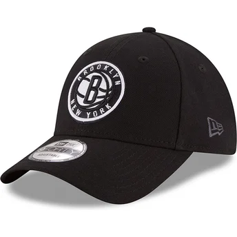 czapki-curva-czarny-tasma-regulowana-9forty-the-league-brooklyn-nets-nba-new-era