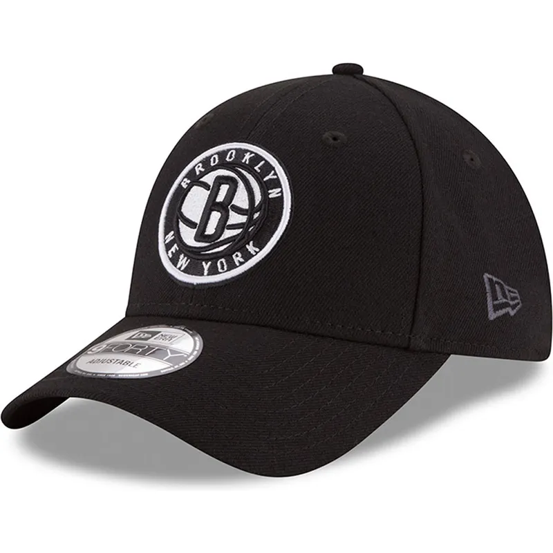 czapki-curva-czarny-tasma-regulowana-9forty-the-league-brooklyn-nets-nba-new-era