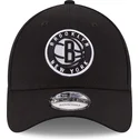 czapki-curva-czarny-tasma-regulowana-9forty-the-league-brooklyn-nets-nba-new-era